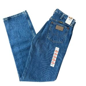 NWT Wrangler Cowboy Cut Men's Blue Jeans